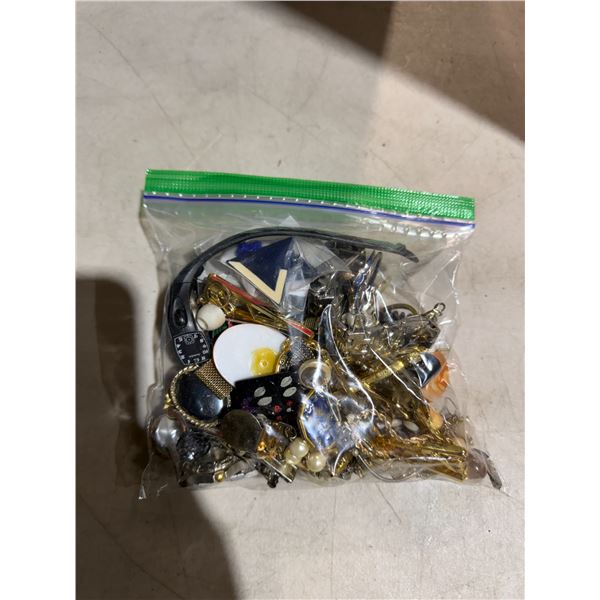 Costume Jewelry approximately 1 pound bag