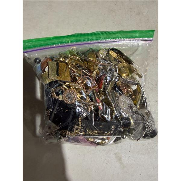 Costume Jewelry approximately 1 pound bag