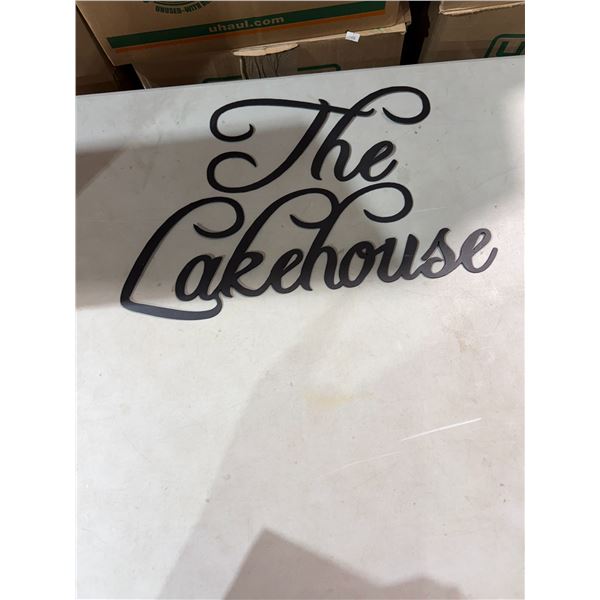 Lakehouse sign