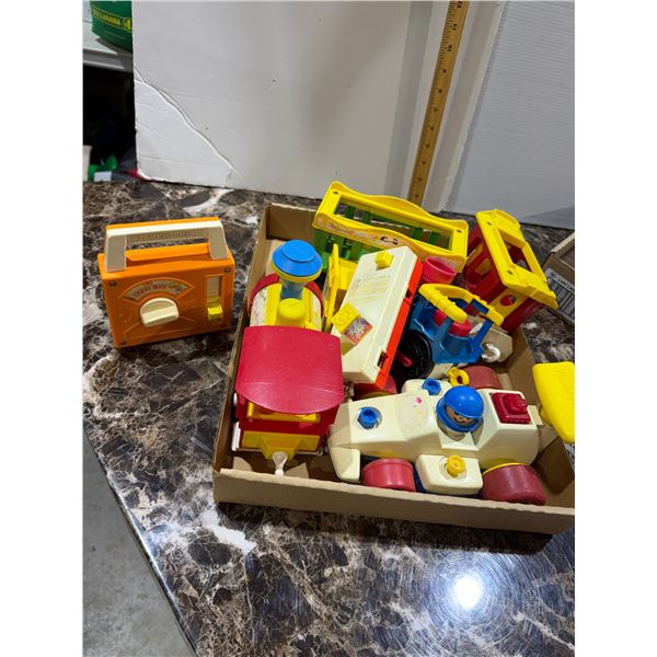 Vintage Fisher-Price toys