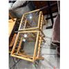 Image 2 : Bamboo end tables 21 1/2" x 21 1/2" x 21" tall