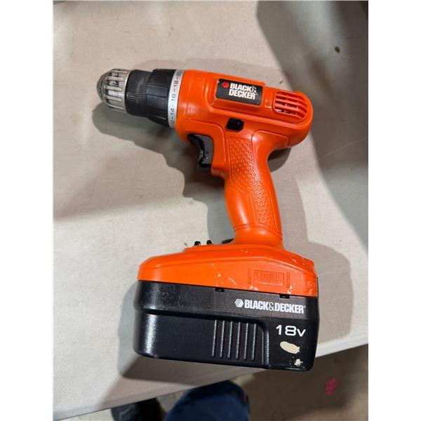Black & Decker drill