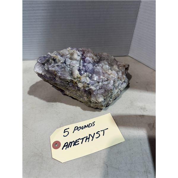 5 pound amethyst