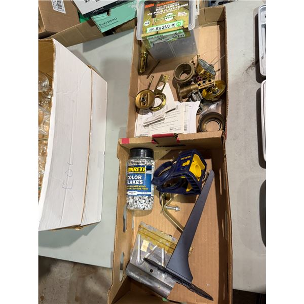 Assorted garage related items