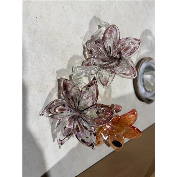 Marano Glass flowers