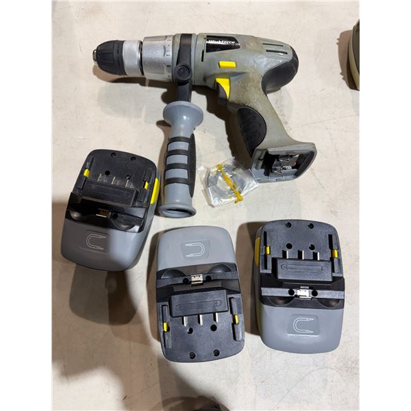 Nelson workforce drill and batteries