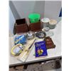 Image 1 : Planters and home decor, etc.