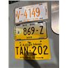 Image 1 : License plates