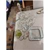 Image 1 : Decanter butter, dish, and other glass