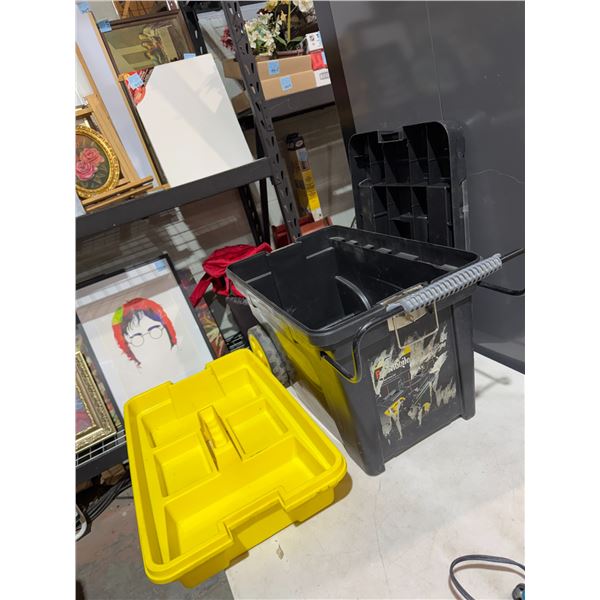 Stanley rolling tool case