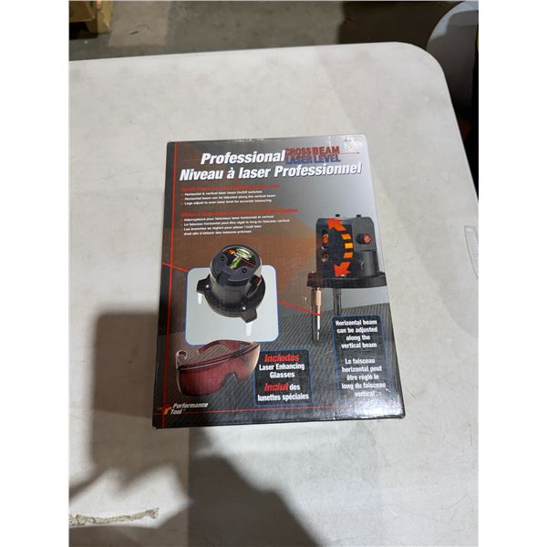 Professional cross beam laser level
