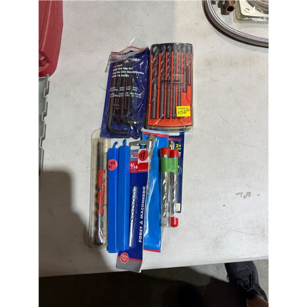 Drillbits And Alan keys