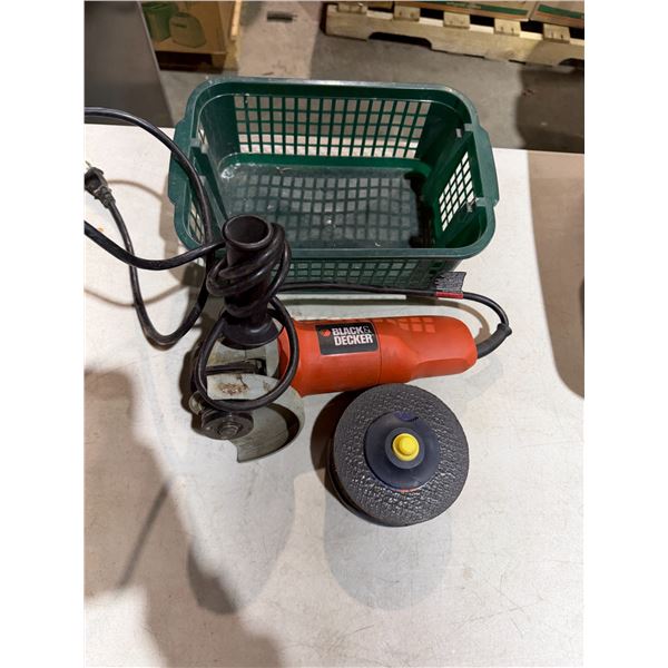 Black & Decker grinder