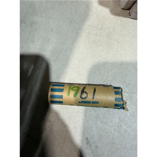 Roll of 1961 nickels