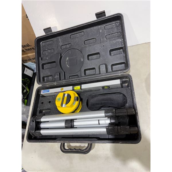 Laser level with stand