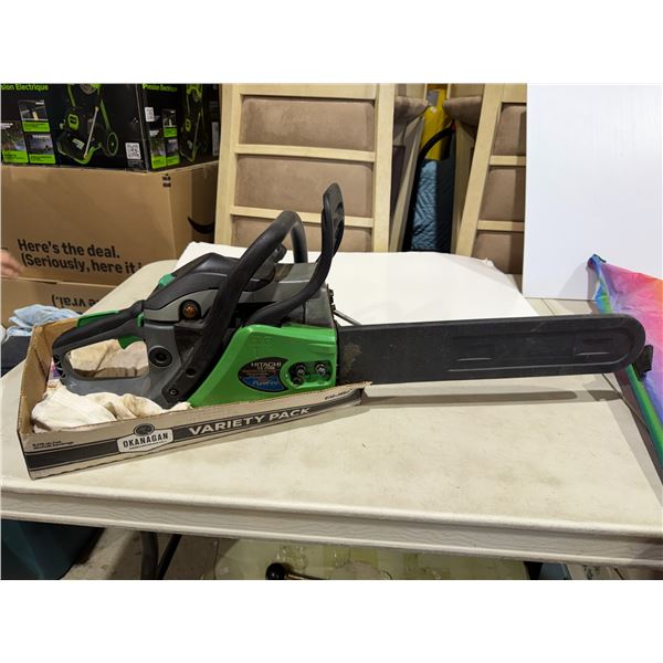 Hitachi chainsaw