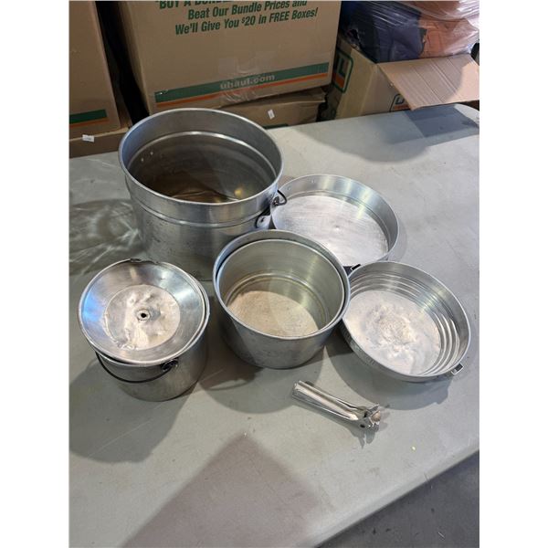 Camping pots