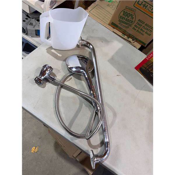 Showerhead, medical bar, and other items
