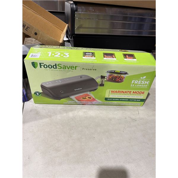 Food saver Marinate mode