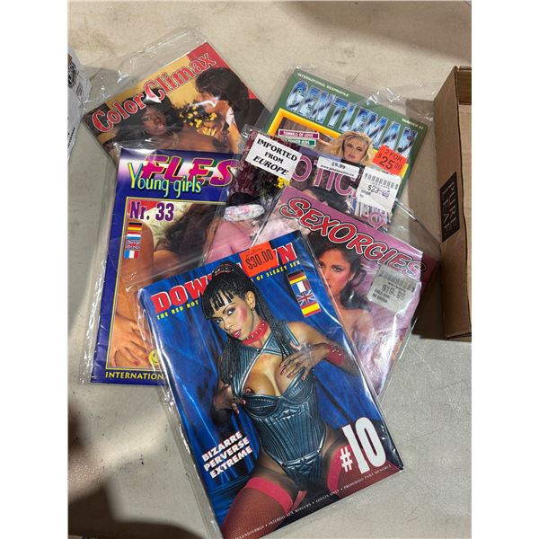 XXX EURO porn Magazines
