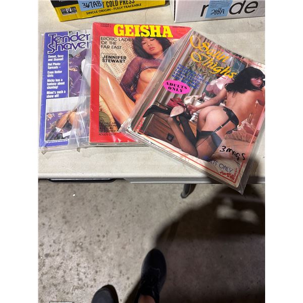 9 Adult magazines