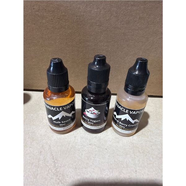 Vape Juice must have valid ID