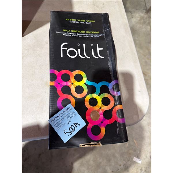 500 pre cut foil