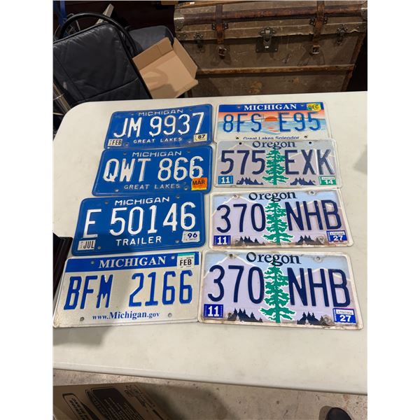 License plate plates