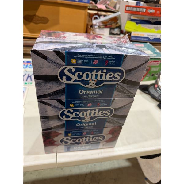 New Scotties six boxes, original tissues