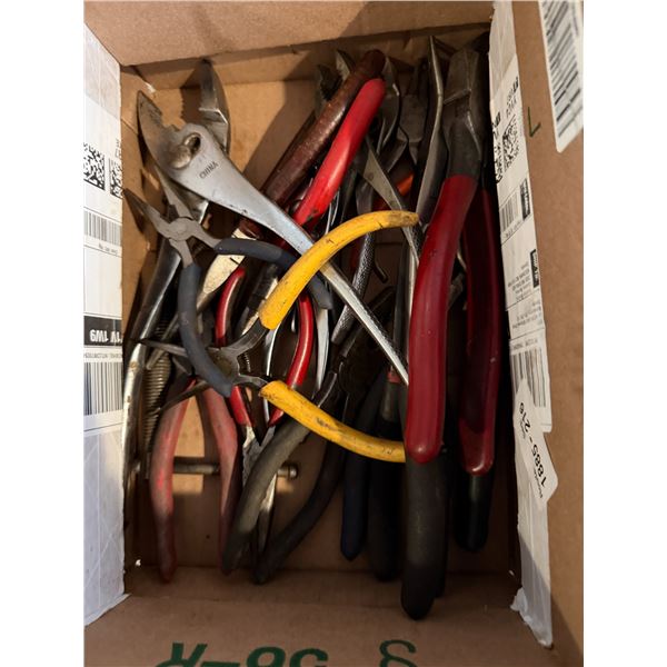 Assorted pliers