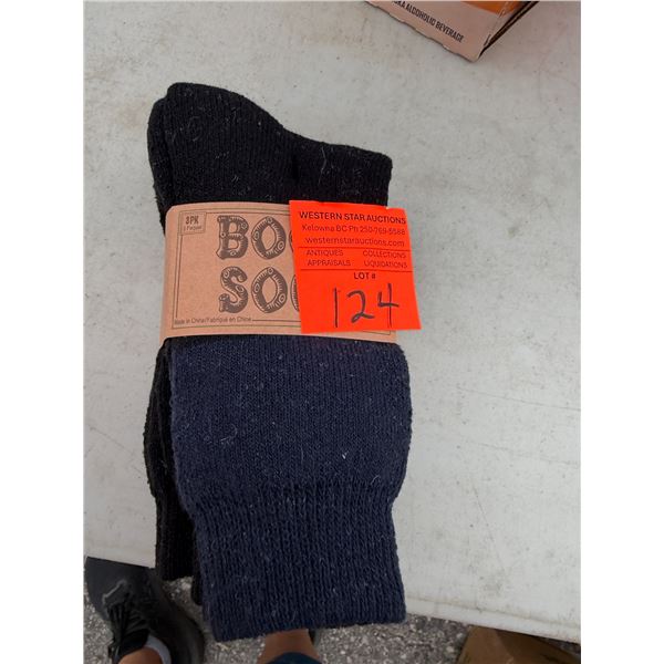 Boot socks size 9–11