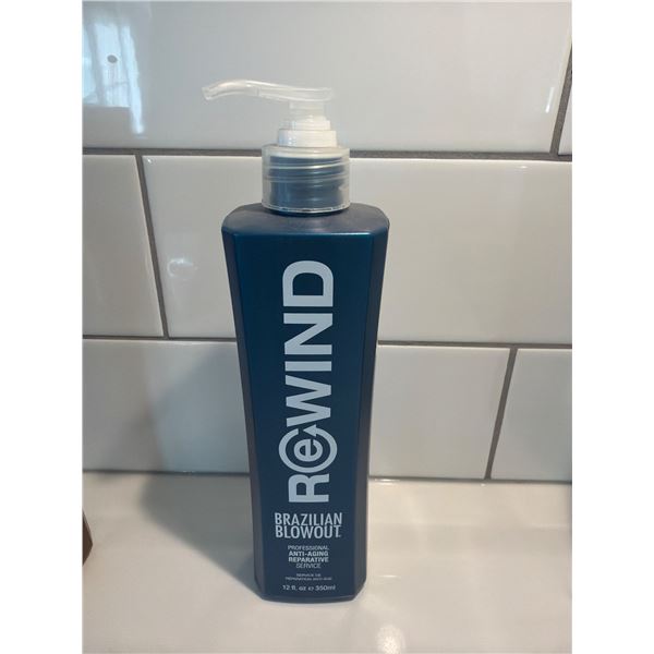 Brazilian blowout professional anti-aging reparative service rewind 350ML
