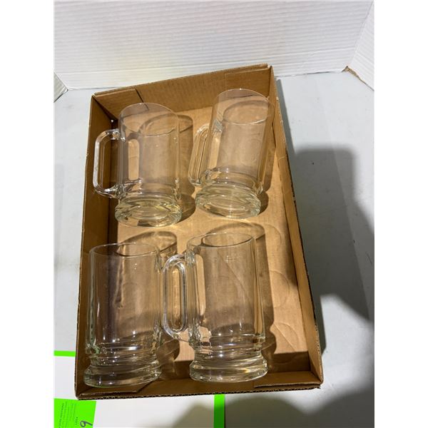 Glass mugs