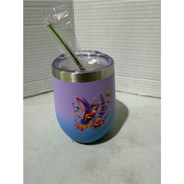 New hummingbird themed cup