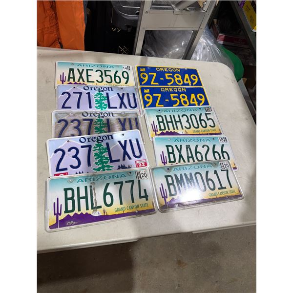 License plates