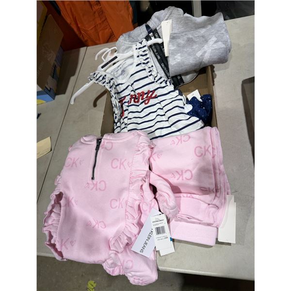 New Calvin Klein and Tommy Hilfiger Clothing size 24M and 2T