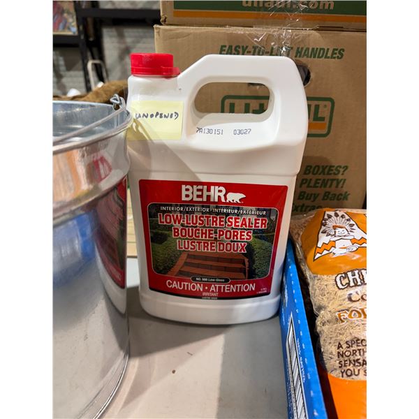 Low luster sealer unopened