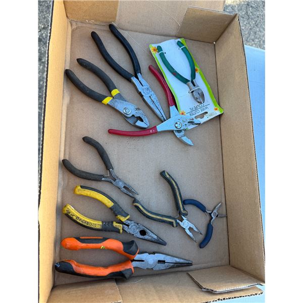 Wire cutters, and other pliers