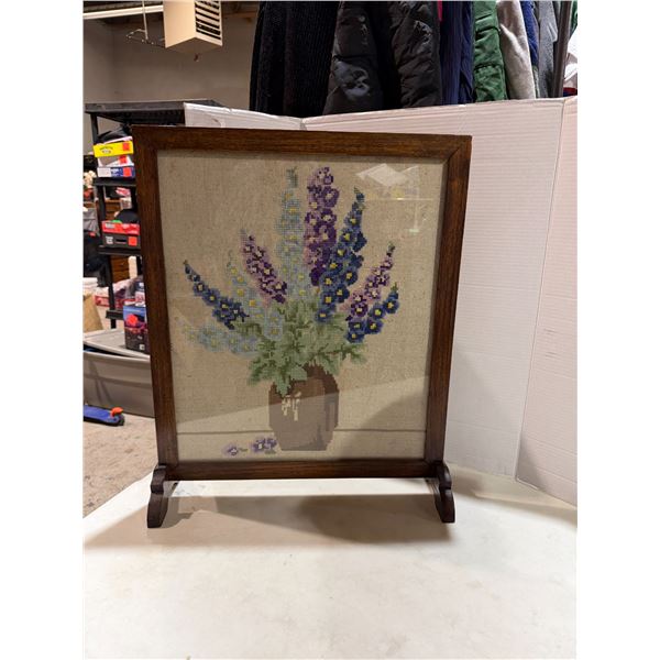 Hand crafted fireplace screen