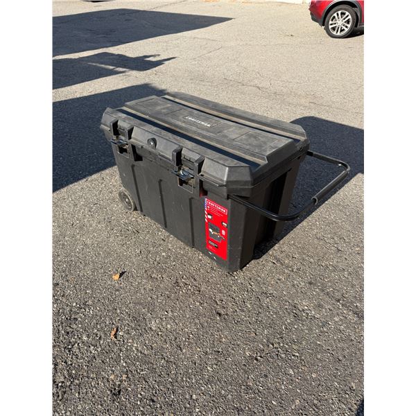 Craftsman rolling job site chest 50 gallon