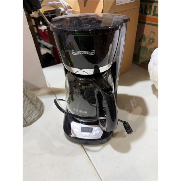 Black & Decker programmable, coffee maker