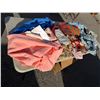 Image 1 : Assorted linens and material
