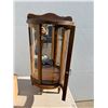 Image 1 : Curio cabinet with glass shelves