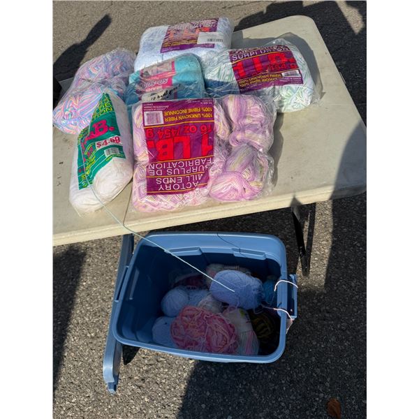 Yarn with Bin