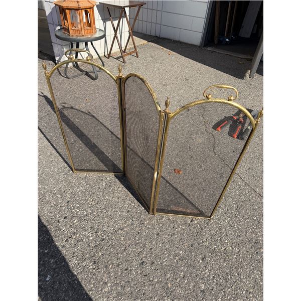 Fireplace screen
