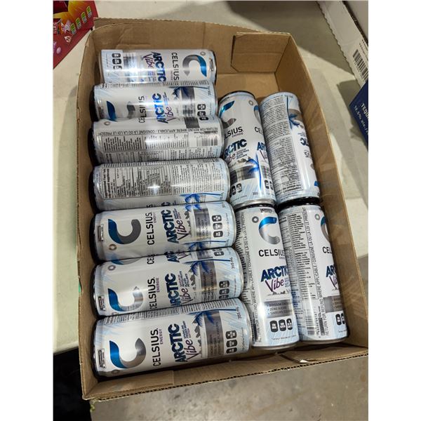 Celsius Arctic vibe energy drinks