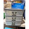 Image 1 : Gracious living storage drawers