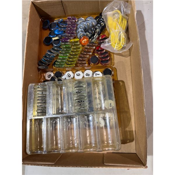 Magnets with numbers on them