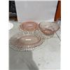 Image 1 : Pink depression, glassware
