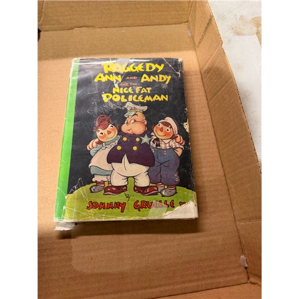 Vintage raggedy Anne and Andy Boeuk
